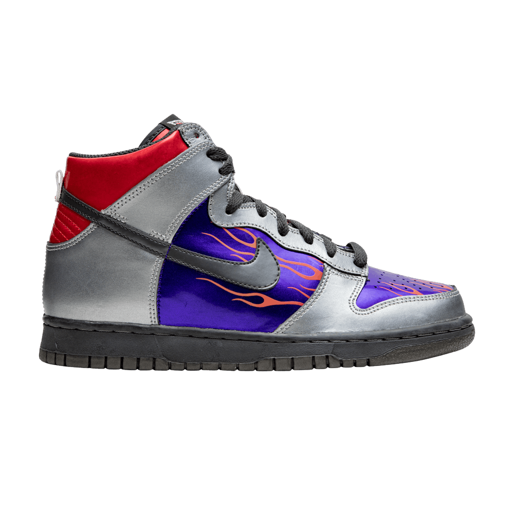 Pre-owned Nike Transformers X Dunk High Gs 'optimus Prime' In Grey