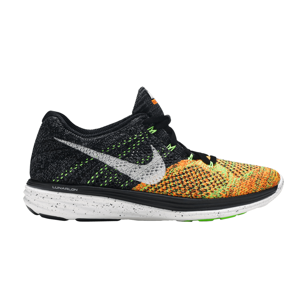 Flyknit Lunar 3 'Black Electric Green'