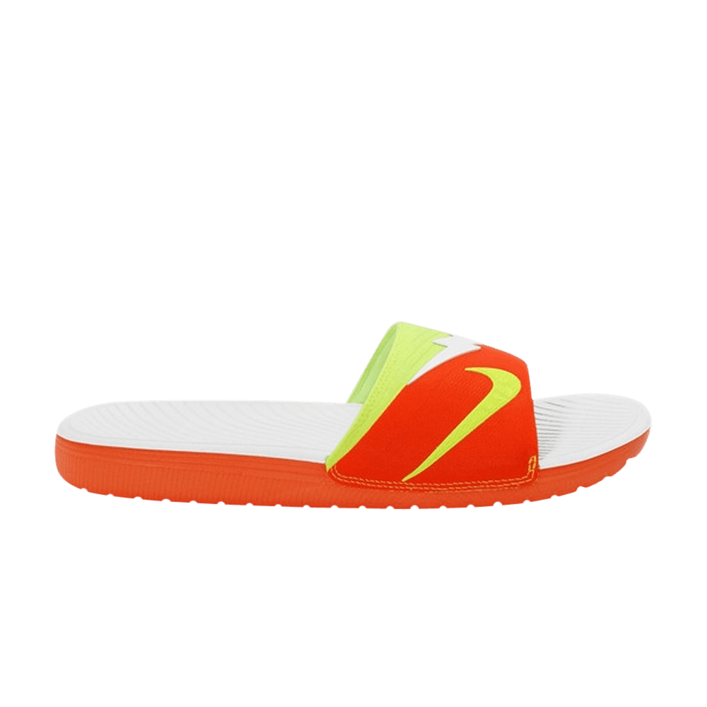 Pre-owned Nike Solarsoft Kd Slide 2 'total Orange Volt'