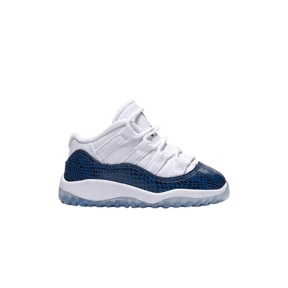 Air Jordan 11 Retro Low TD 'Navy Snakeskin' 2019