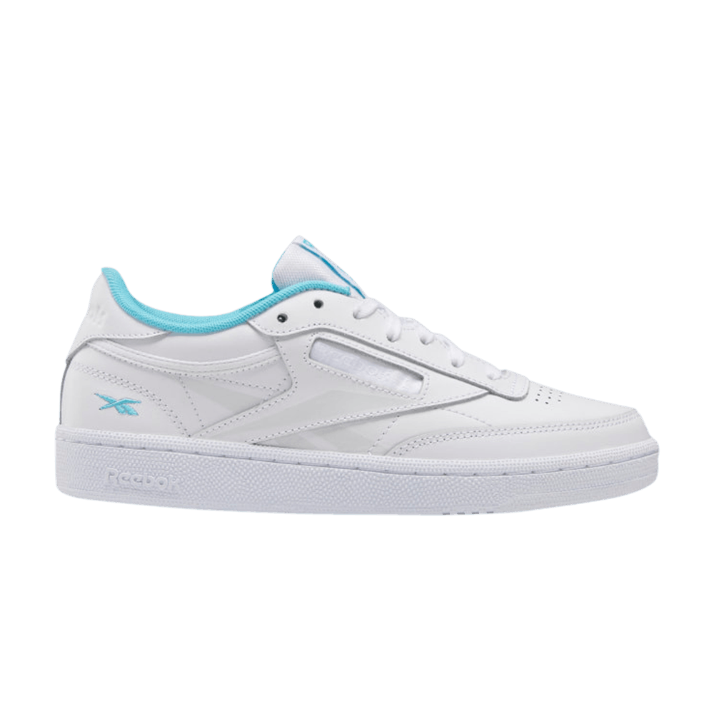 Reebok Wmns Club C 85 'White Neon Blue'