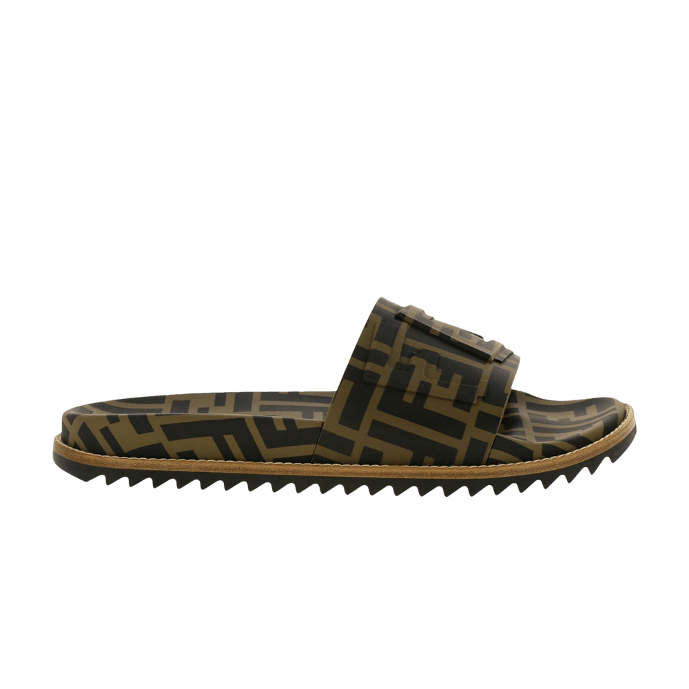 Fendi TPU FF Motif Slides 'Maya Nero'