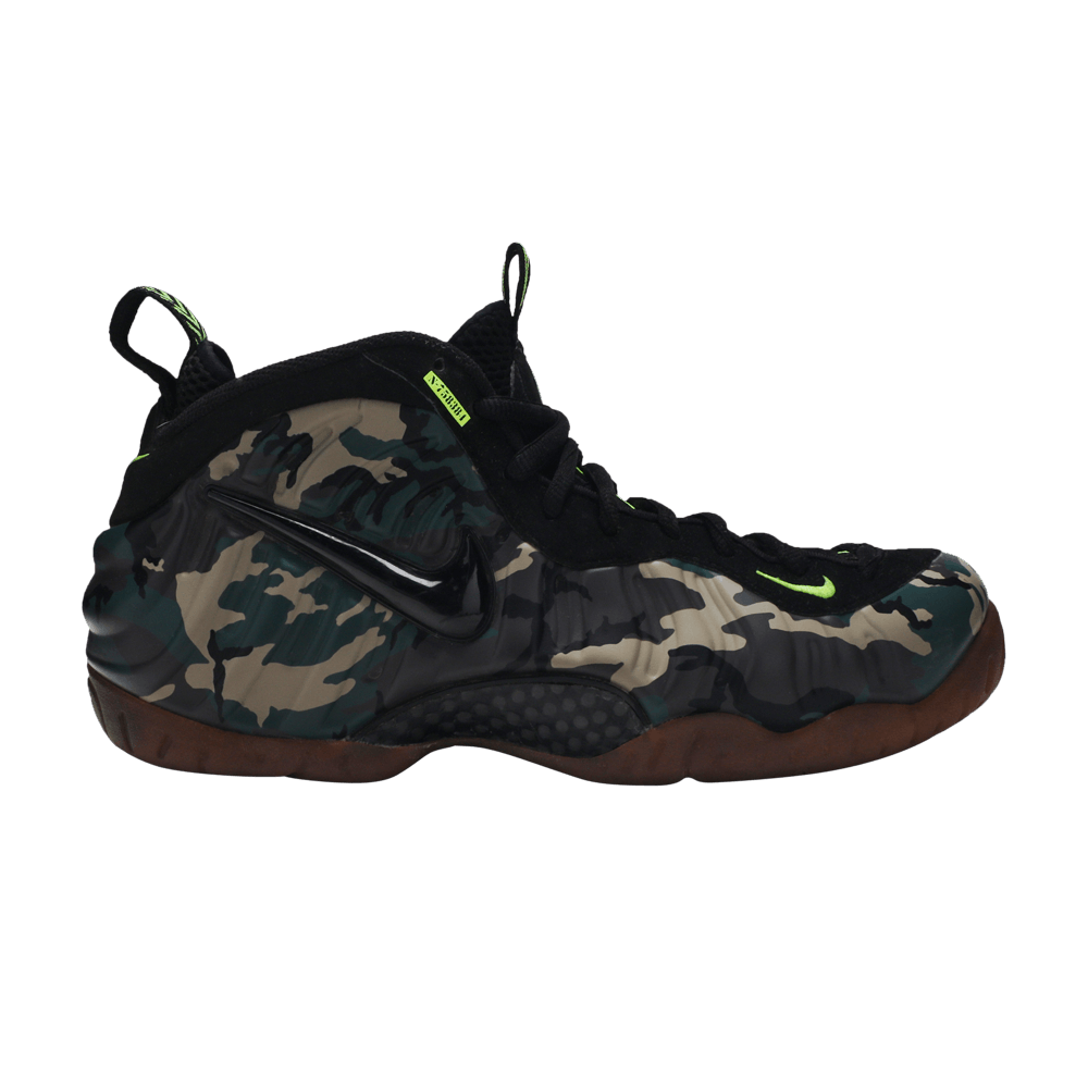 Air Foamposite Pro Prm Le 'Green Camo'