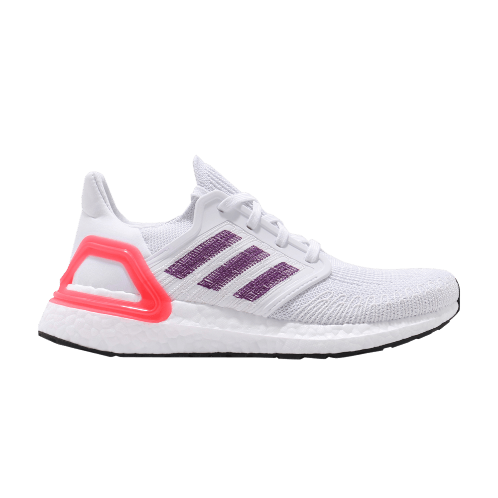 Adidas Wmns UltraBoost 20 'White Shock Red'