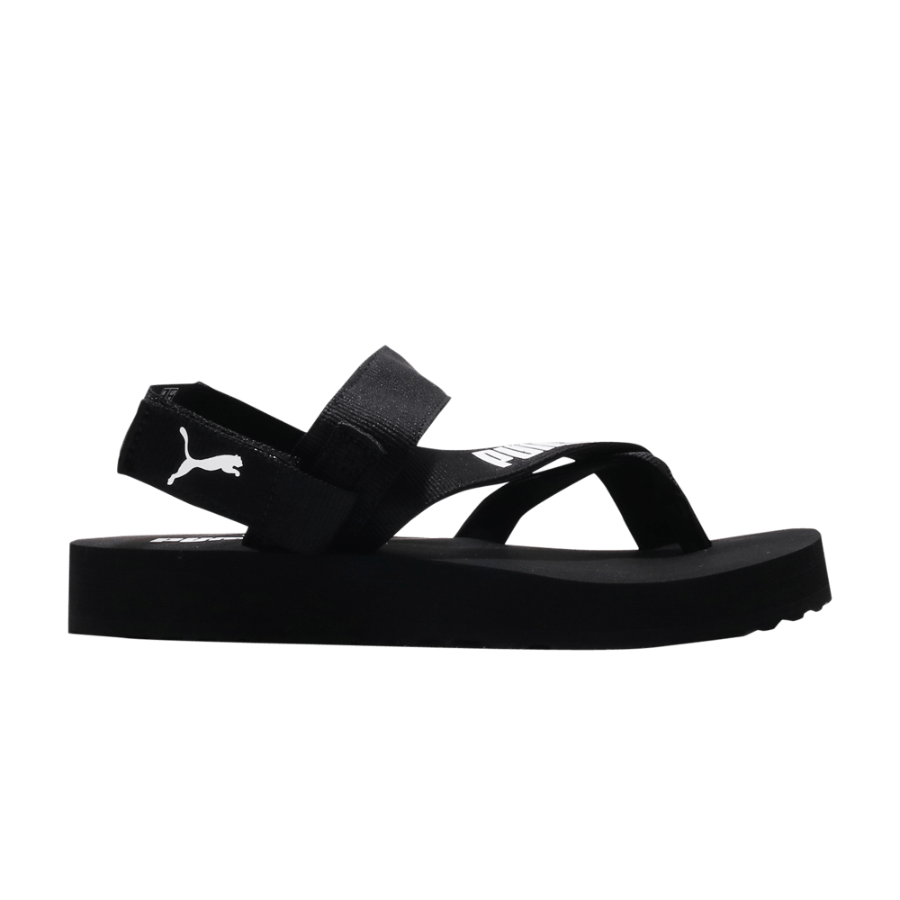 Pre-owned Puma Wmns Summercat 'black'