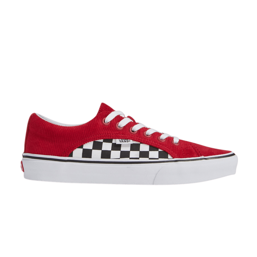 Vans Lampin 'Checkerboard Corduroy - Scooter Red'