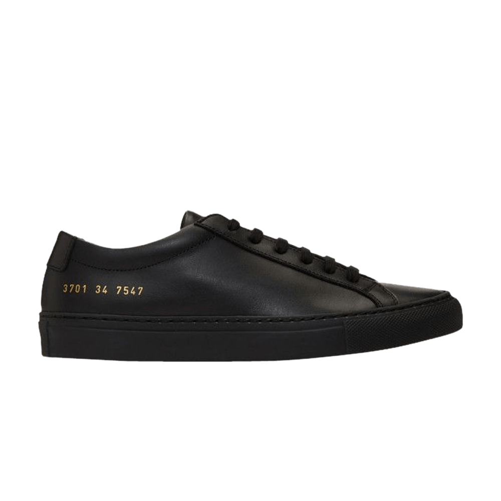 Pre-owned Common Projects Wmns Achilles Low 'black'