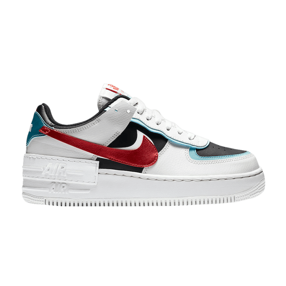 Nike Wmns Air Force 1 Shadow 'White Bleached Aqua'