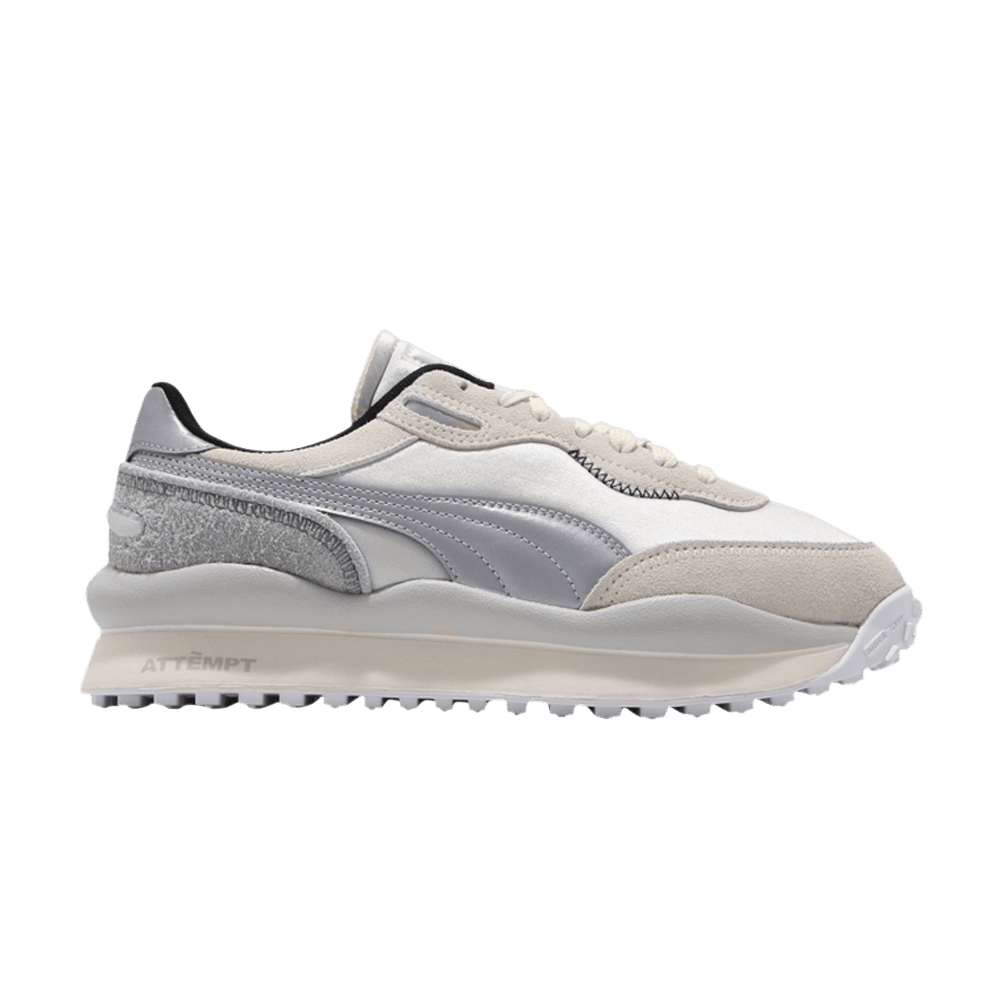 Pre-owned Puma Style Rider Attempt Mu 'grey Violet'