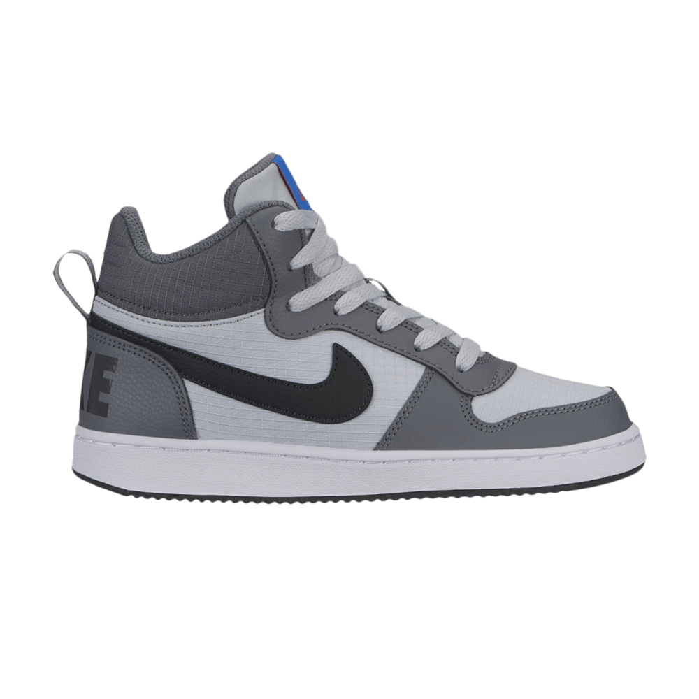 Nike Court Borough Mid GS 'Cool Grey Anthracite' - 839977-009