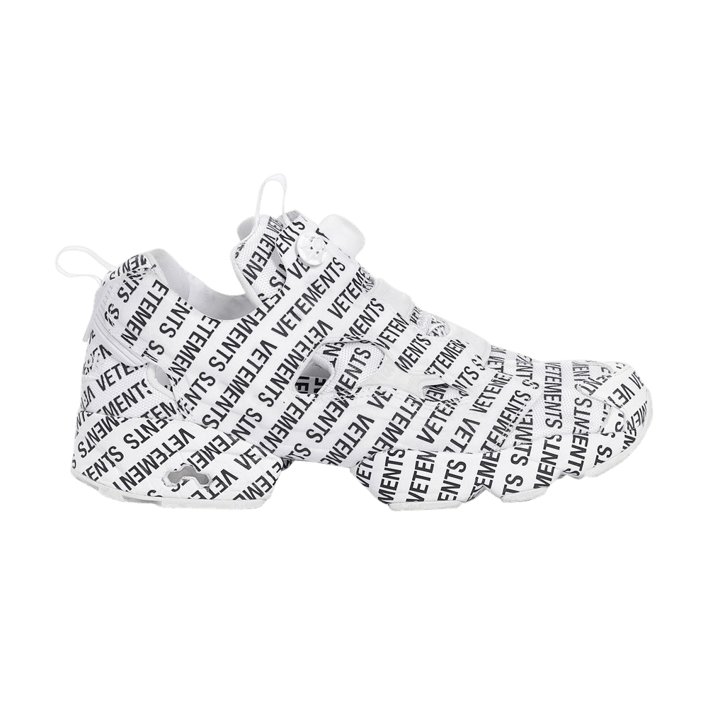 Vetements x Reebok InstaPump Fury 'Monogram - White'