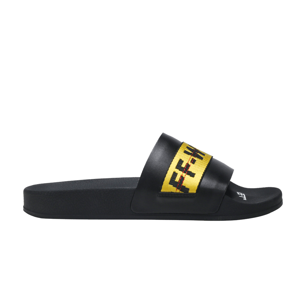 Off-White Industrial Sliders 'Black Yellow' F/W 2019
