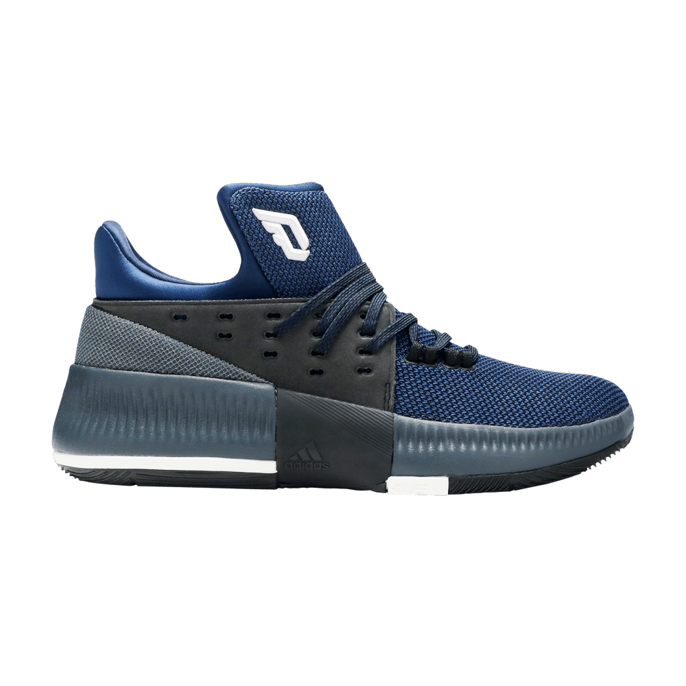 D Lillard 3 J 'Utility Black Mystery Blue'