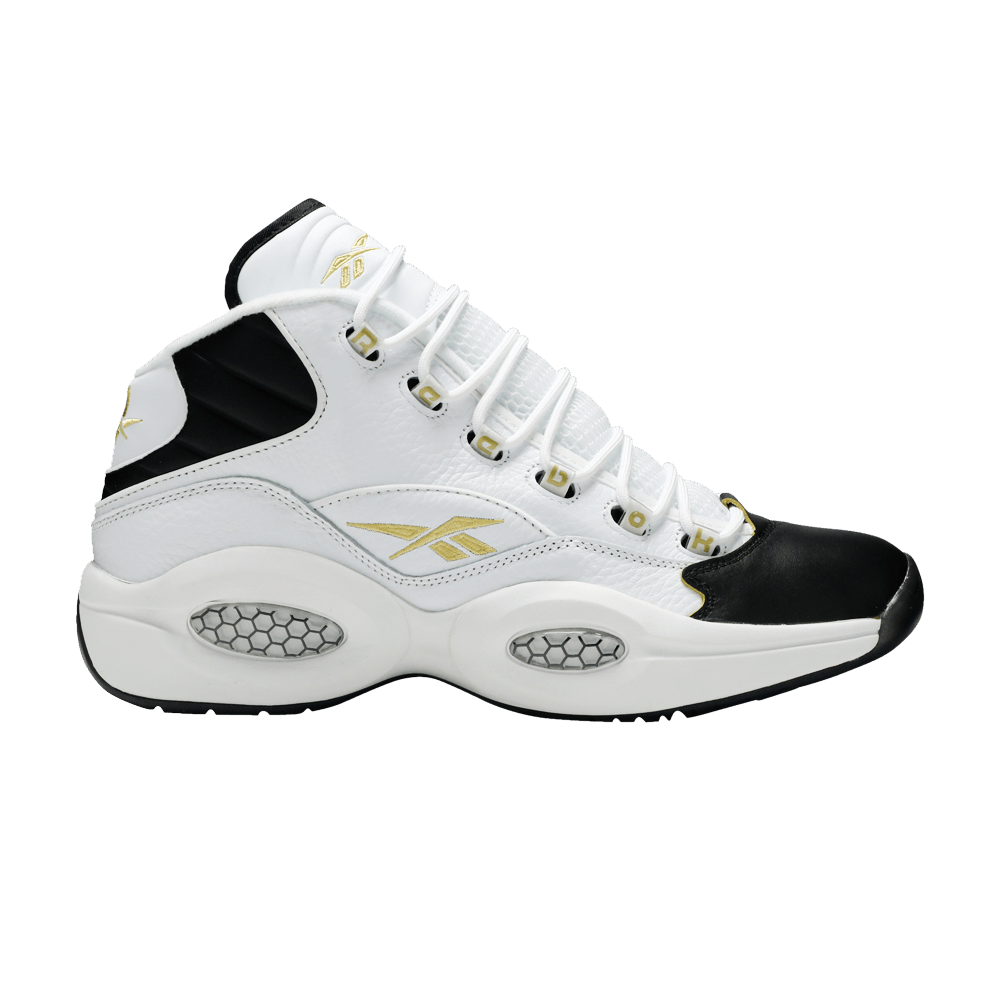 Reebok Question Mid Black Toe