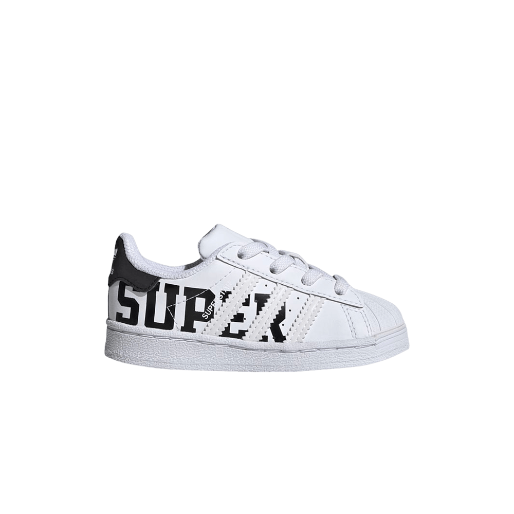 Adidas Superstar Infant 'XXL Print - Cloud White'
