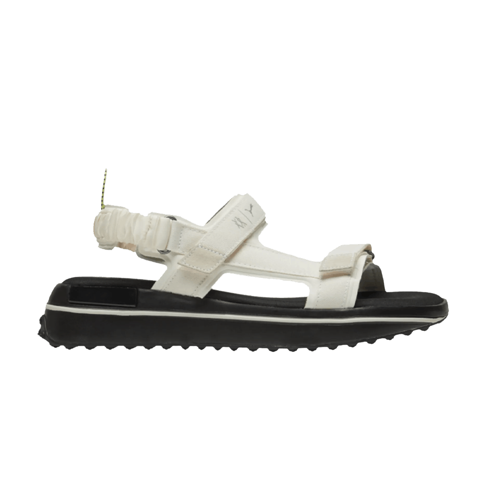 Puma Liu Wen X Wmns Future Rider Sandals Fluorescent Braid Whisper White Modesens