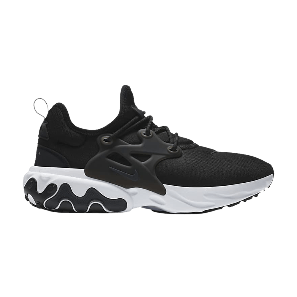 Nike React Presto Black White Off Noir