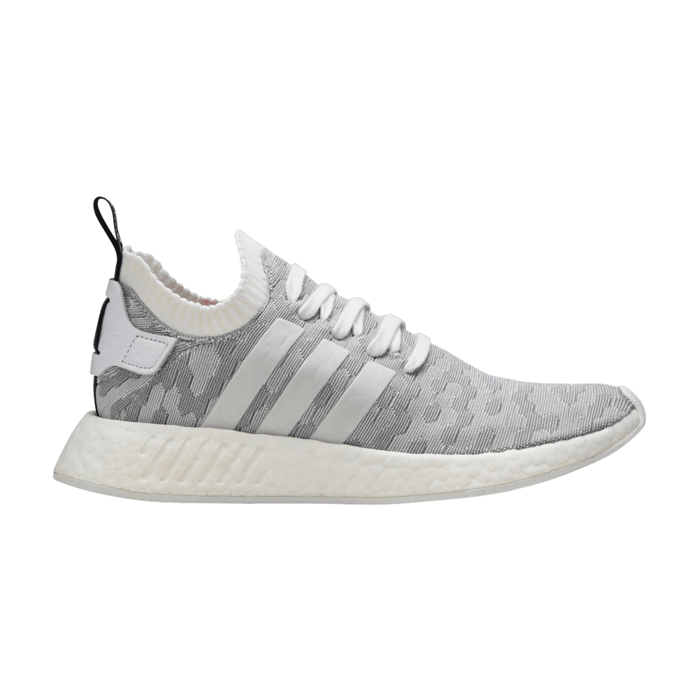 Wmns NMD_R2 Primeknit 'White Black Pink'