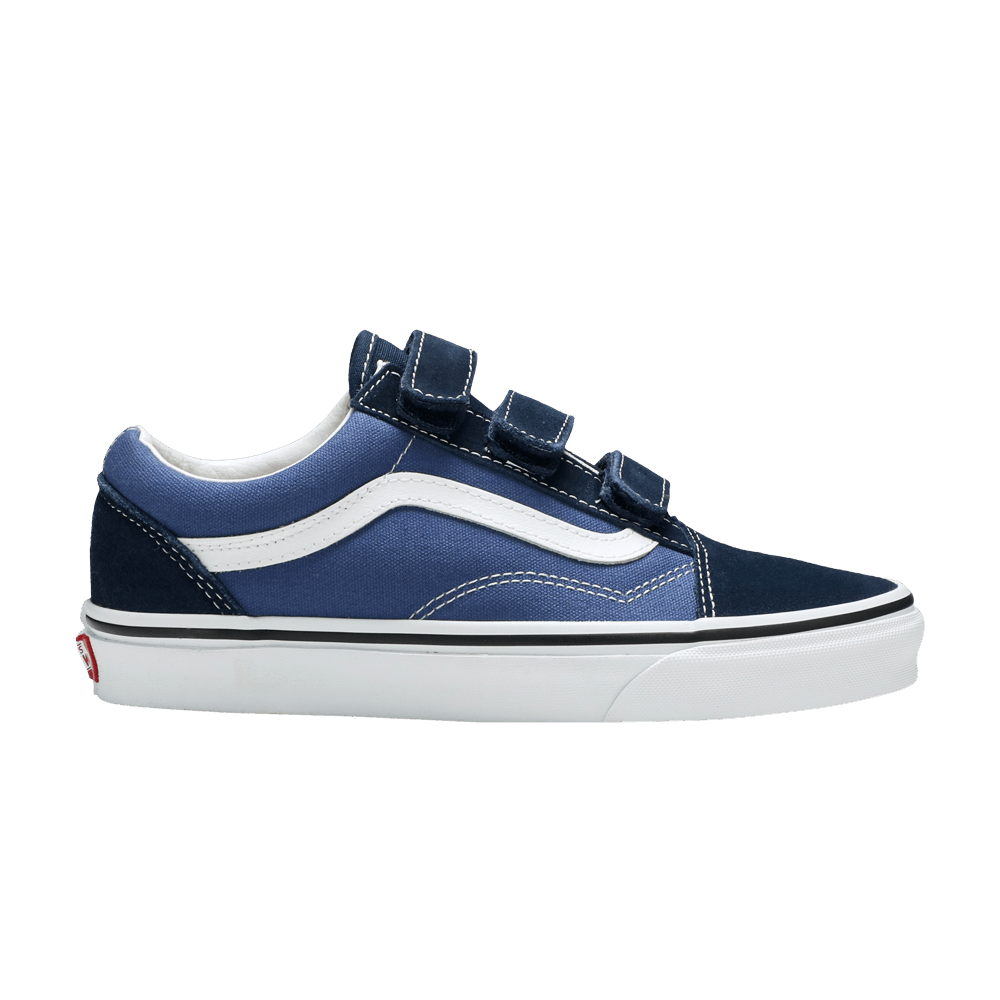 Old Skool Suede Canvas Velcro 'Dress Blue'