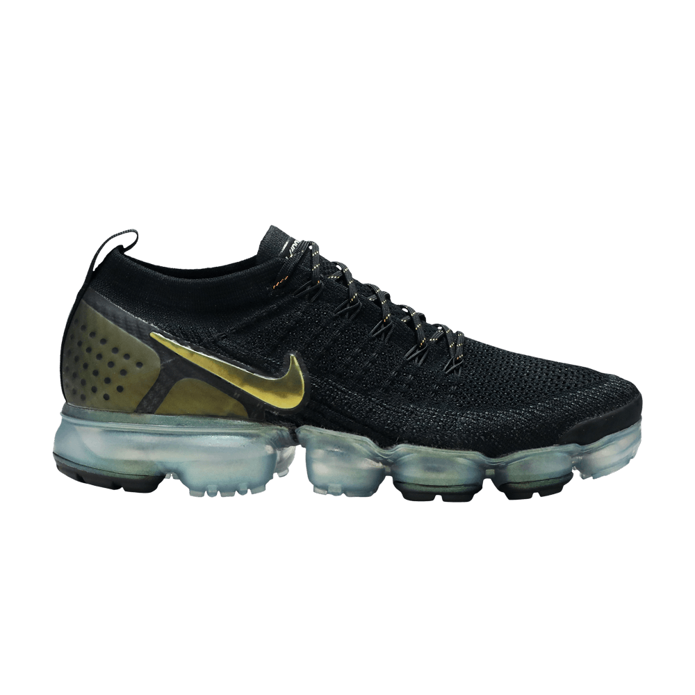 Air VaporMax Flyknit 2 'Black Gold'