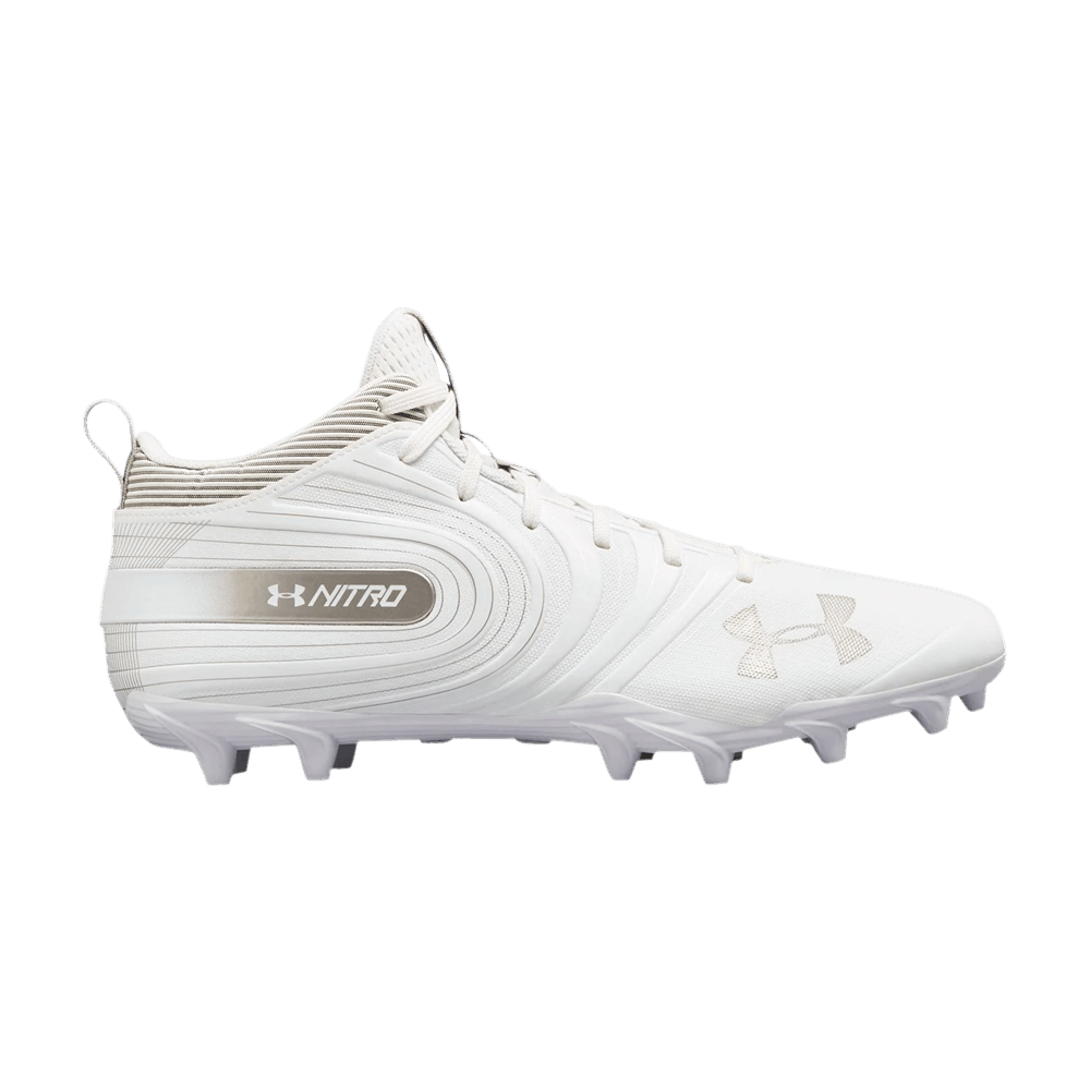Under Armour Nitro Mid MC 'White Metallic Silver'