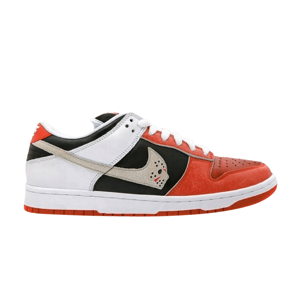 Nike Warren Lotas x Dunk Low SB 'Jason Voorhees' Custom - 808RED-WHT12-WLJASON