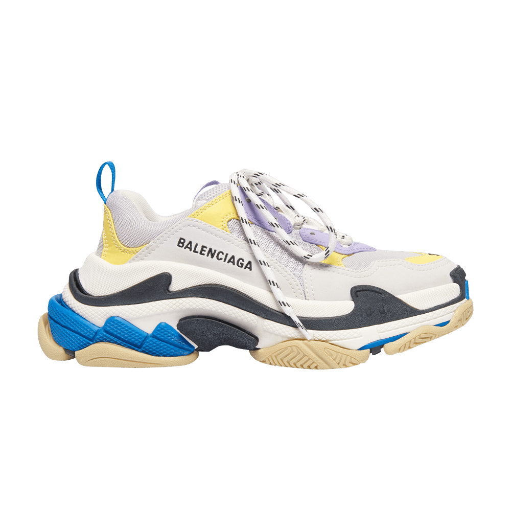 Balenciaga Wmns Triple S 'Purple Yellow'