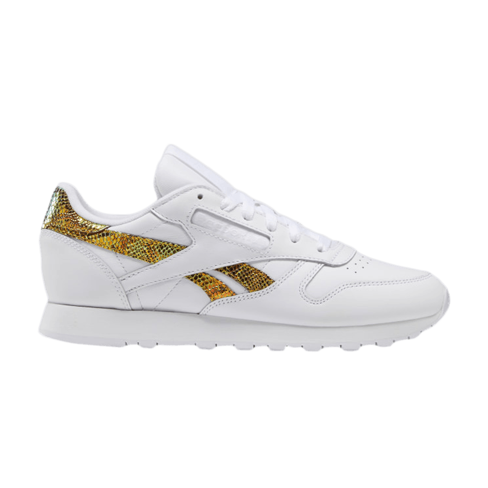 Reebok Wmns Classic Leather 'Iridescent Snakeskin Stripe'