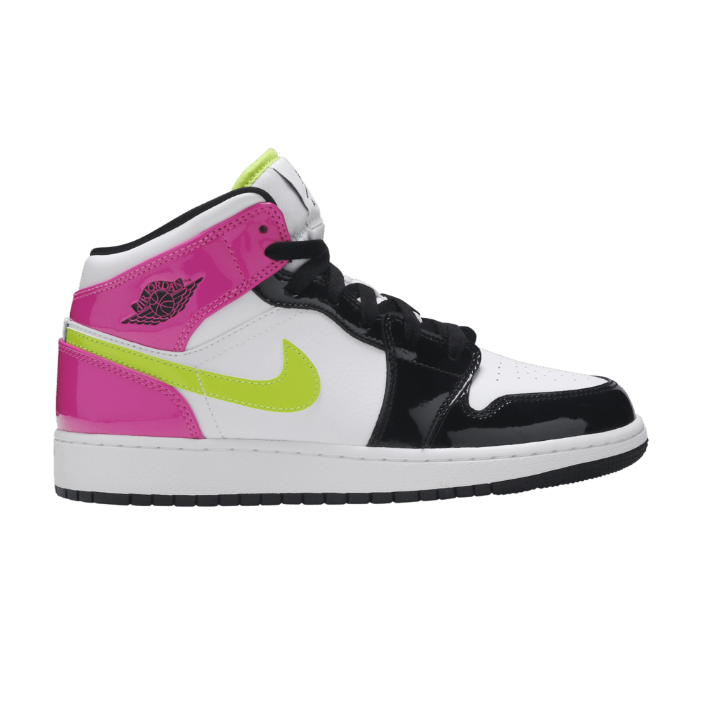 Air Jordan 1 Mid SE GS 'Cyber Active Fuchsia' - CZ9835-100