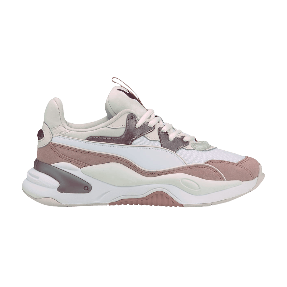 Pre-owned Puma Wmns Rs-2k 'soft Metal - Grey Misty Rose' In White