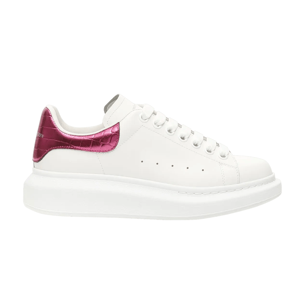 Alexander McQueen Wmns Oversized Sneaker 'White Cocktail Pink'