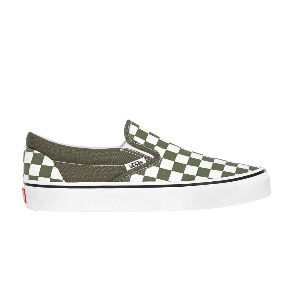 Vans Classic Slip-On 'Checkerboard - Grape Leaf'