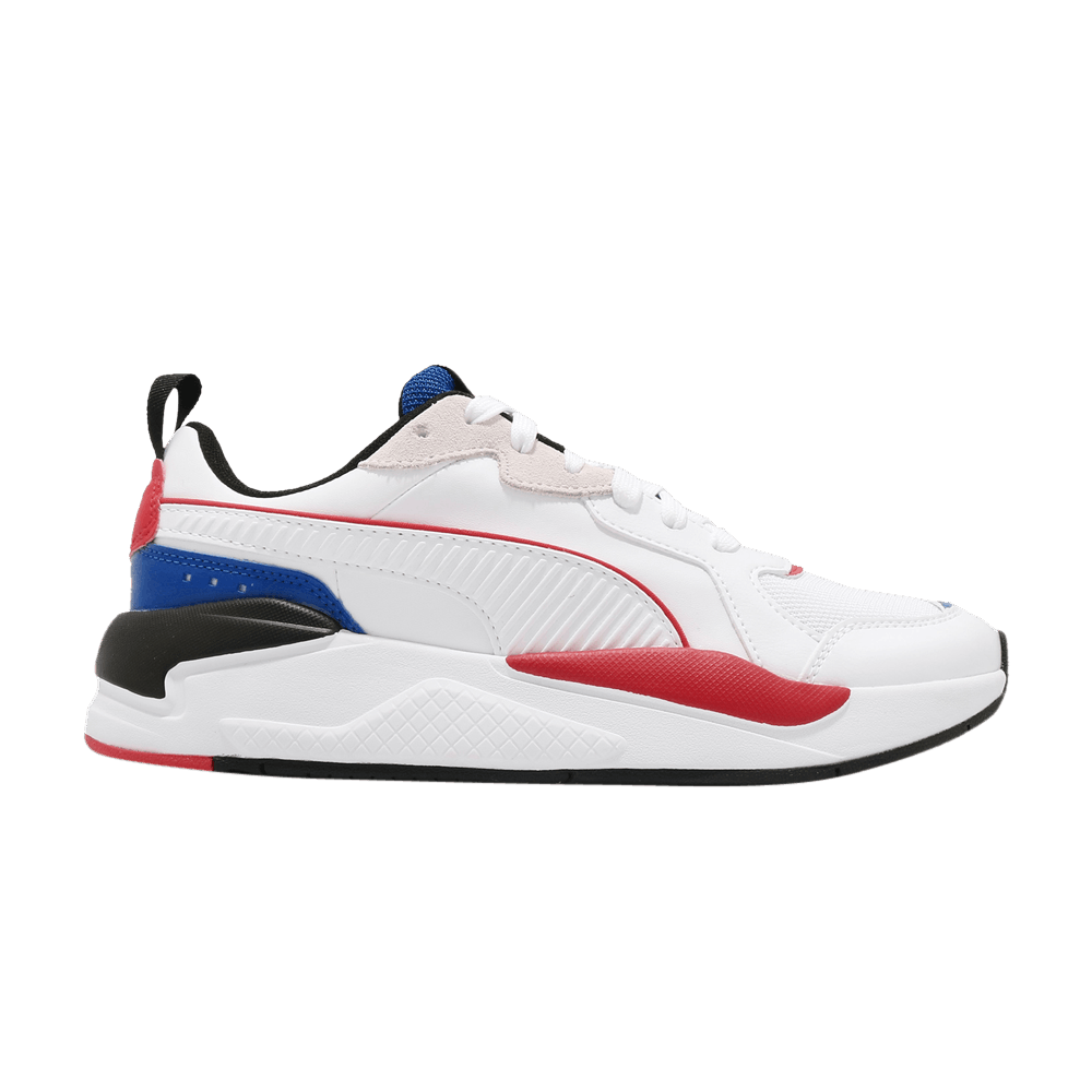 Pre-owned Puma X-ray Game 'white Blue Red'