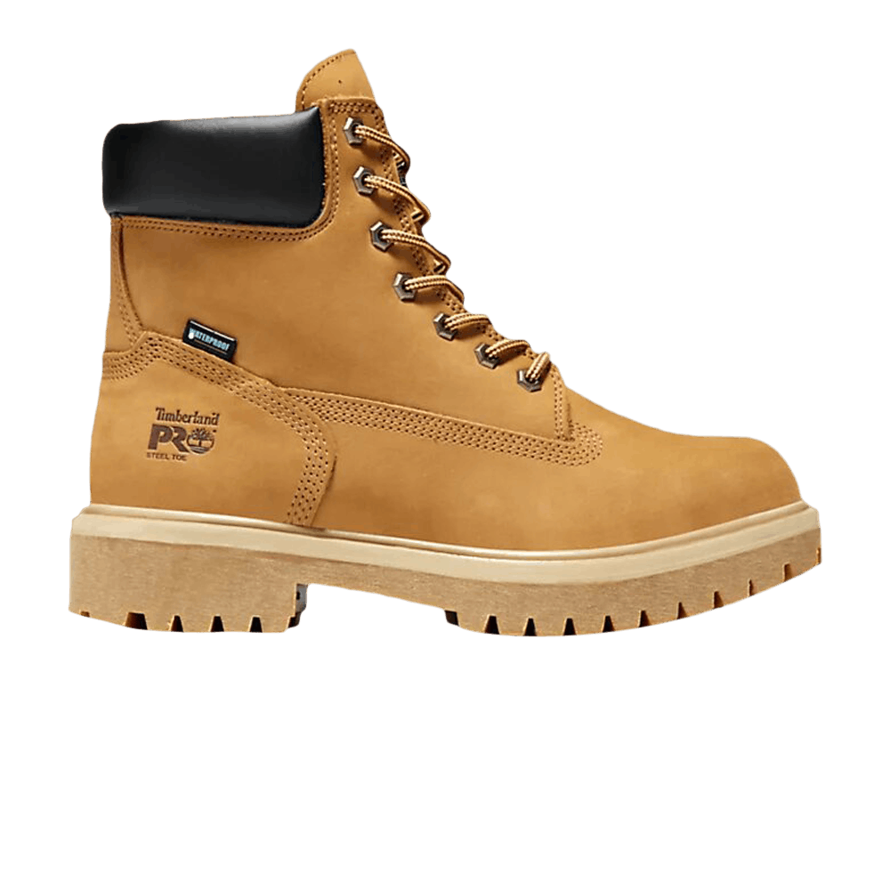 Timberland 6 Inch Pro Direct Attach 'Wheat Nubuck'