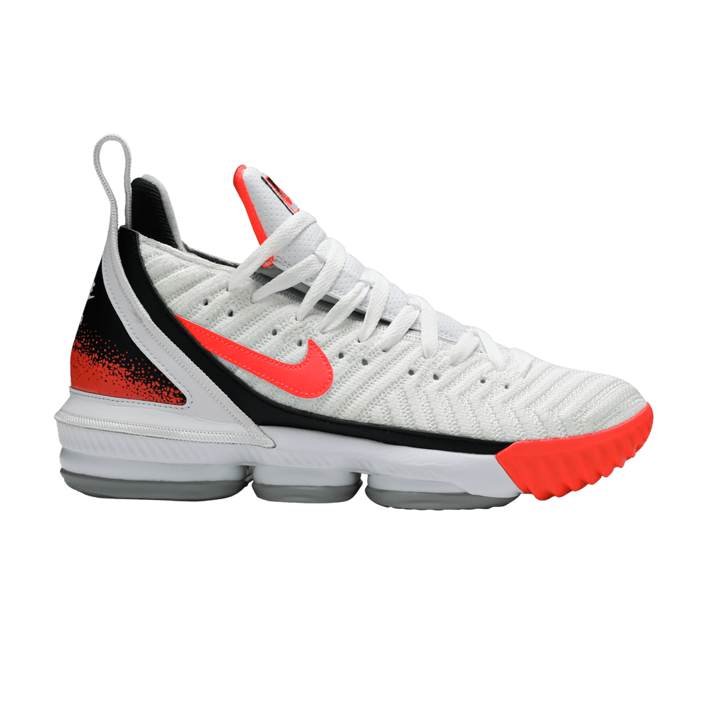 LeBron 16 'Air Tech Challenge Hot Lava White'