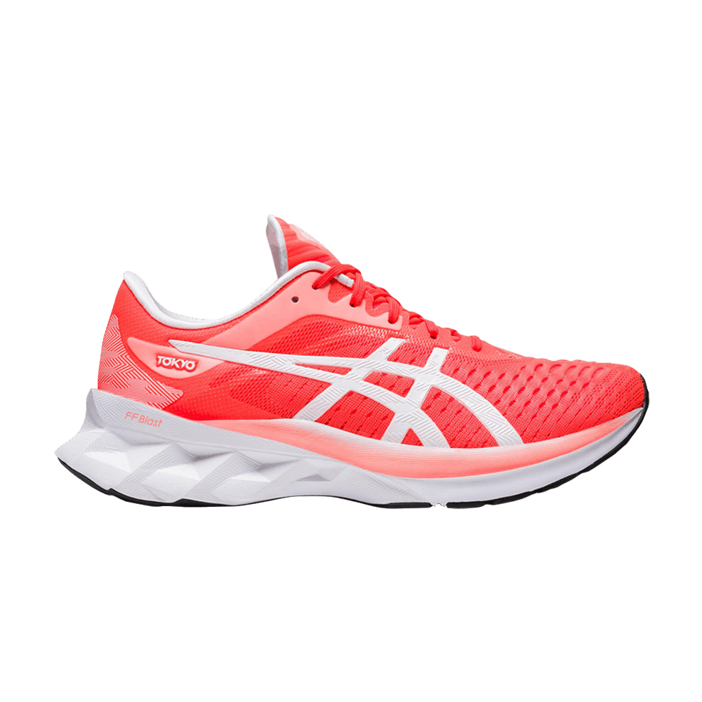 Pre-owned Asics Wmns Novablast 'tokyo' In Red