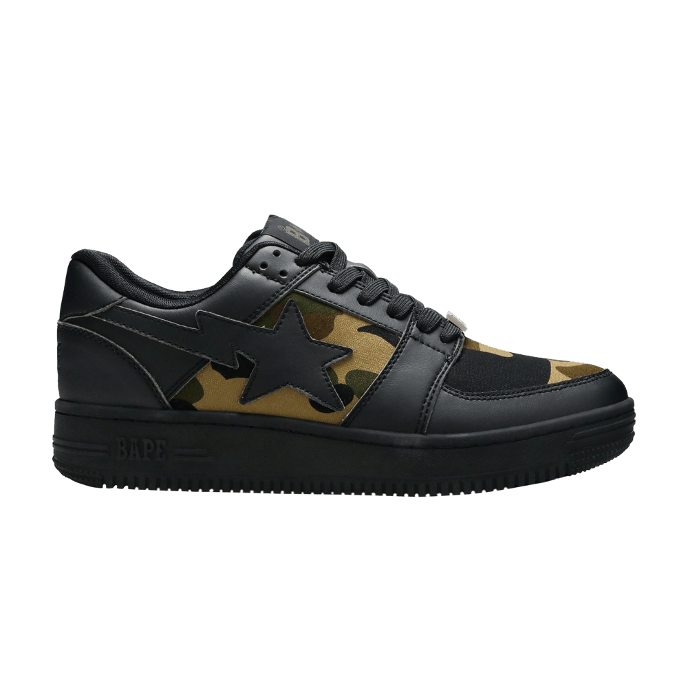 Bapesta Low M1 '1st Camo - Black'