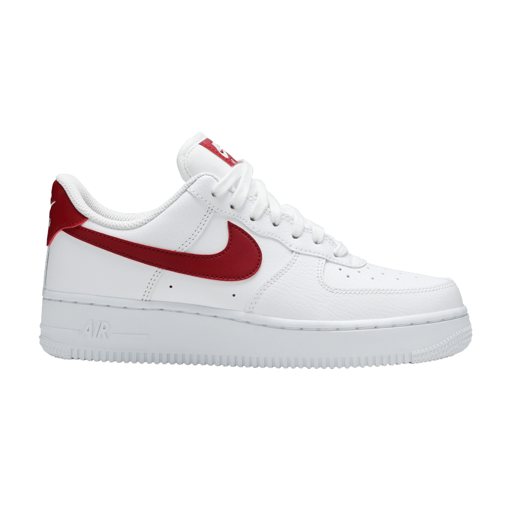 Wmns Air Force 1 '07 'White Noble Red'