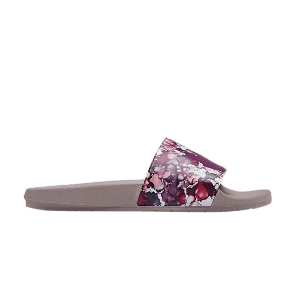 Pre-owned Under Armour Core Remix Slides 'floral Palette' In Purple