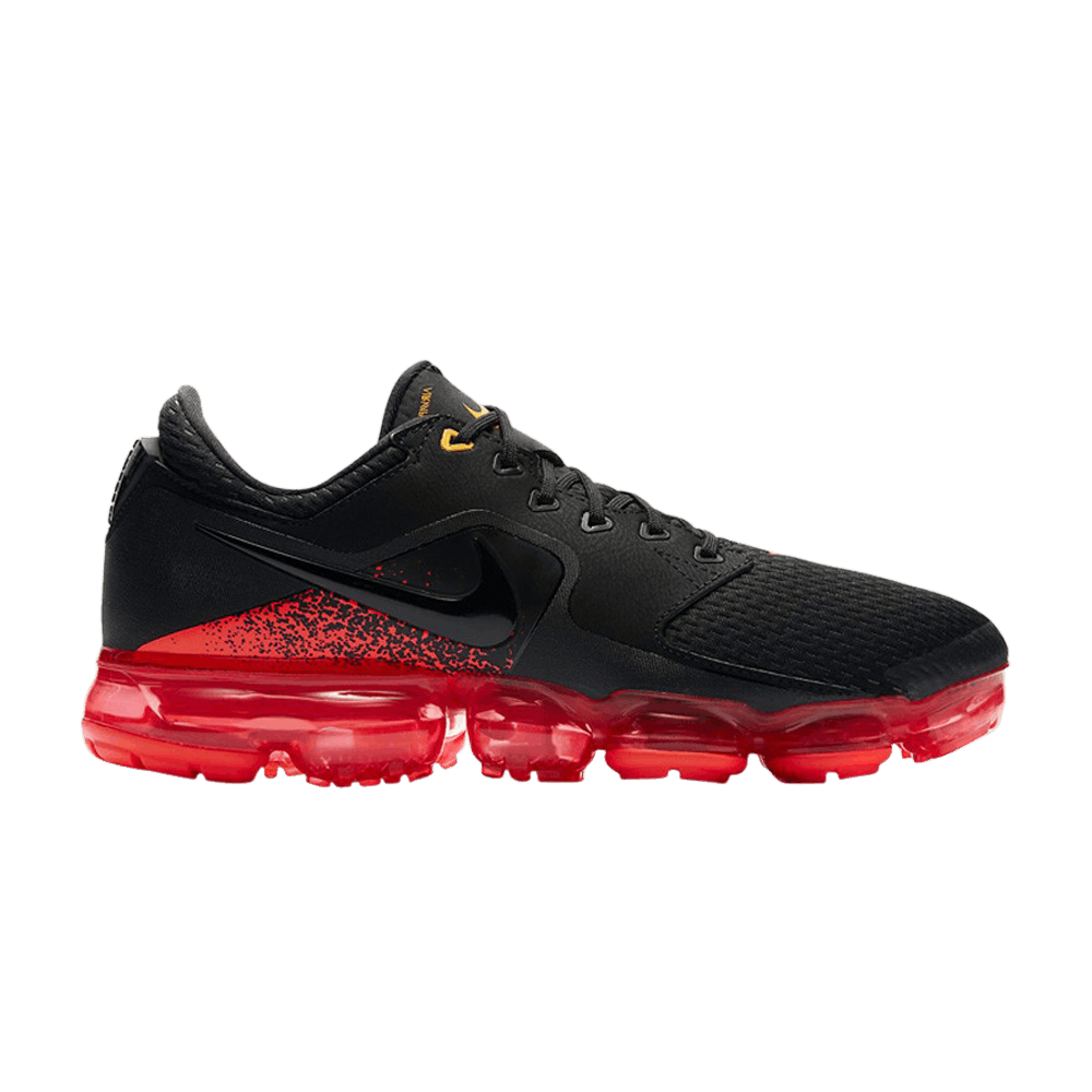 NIKE AIR VAPORMAX CS 'BLACK TOTAL CRIMSON'