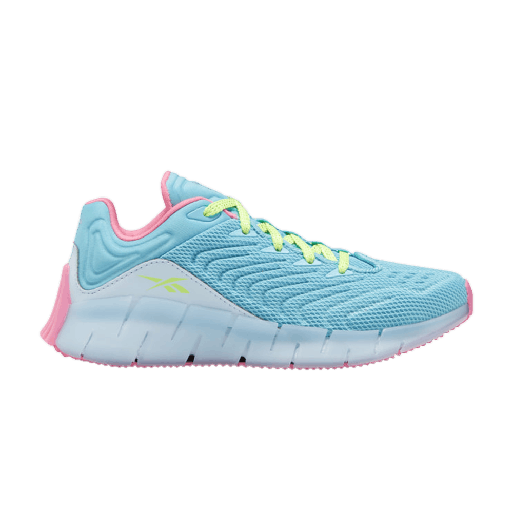 Reebok Zig Kinetica J 'Neon Blue Pink'