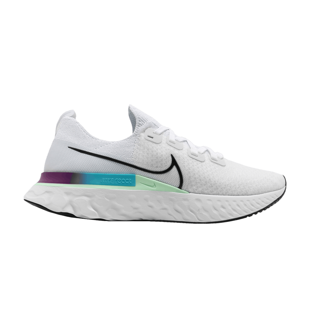 NIKE REACT INFINITY RUN FLYKNIT 'WHITE VAPOR GREEN'