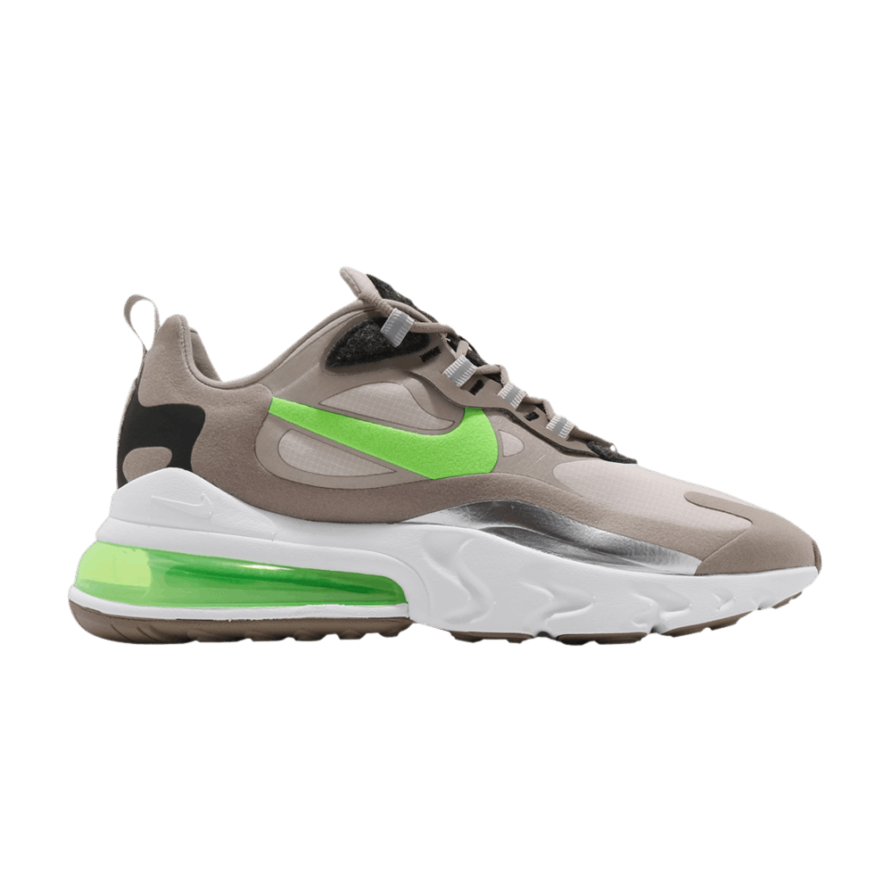 NIKE AIR MAX 270 REACT 'MOON PARTICLE ELECTRO GREEN'