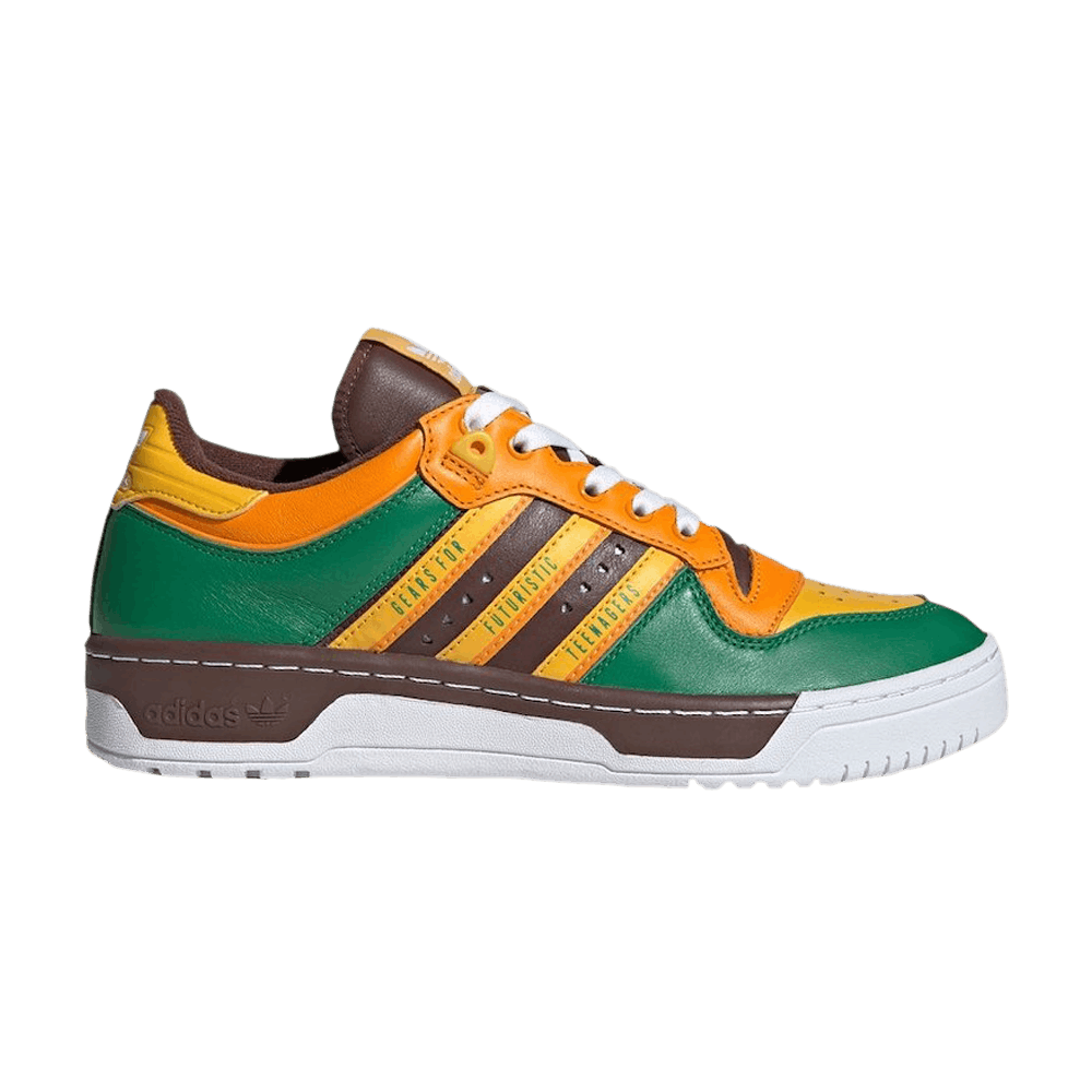 ADIDAS ORIGINALS HUMAN MADE X RIVALRY LOW 'GREEN GOLD'