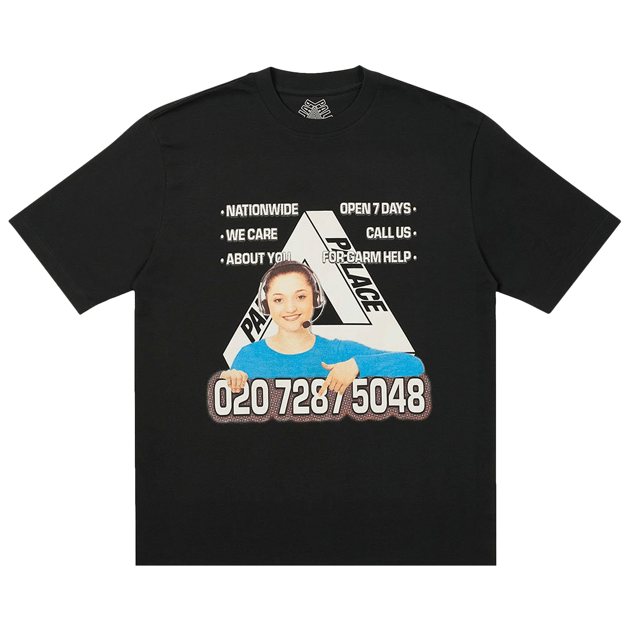 PALACE PALACE BELL MAN T-SHIRT 'BLACK'