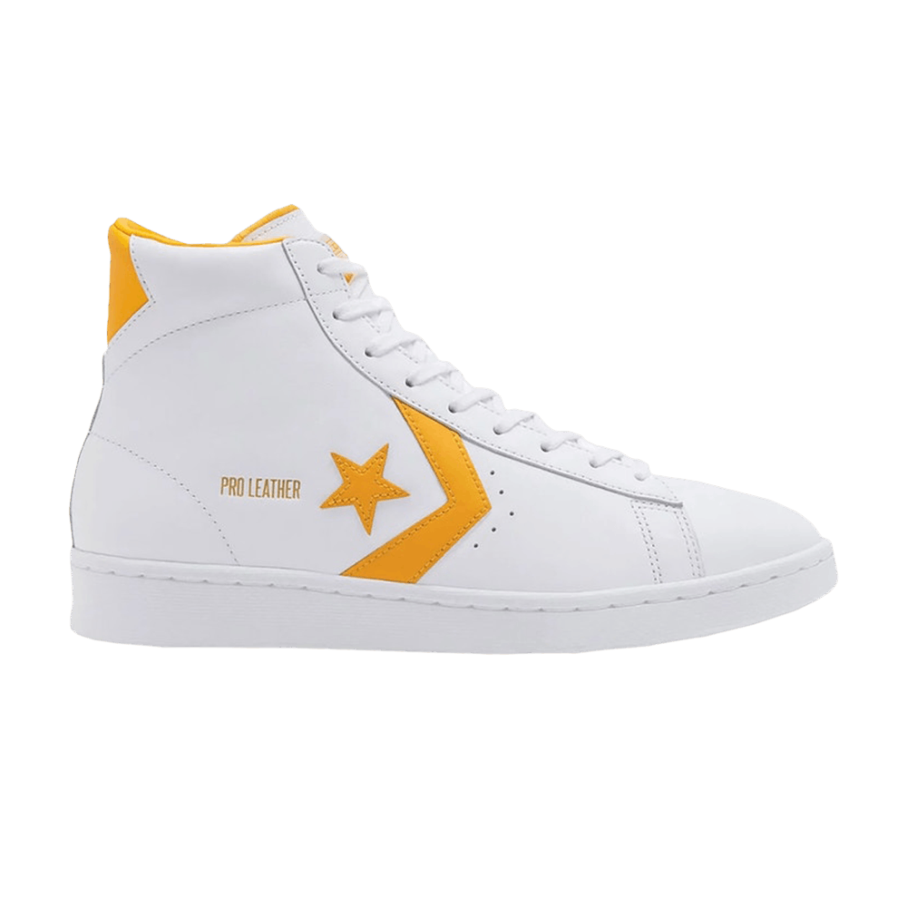 CONVERSE PRO LEATHER HIGH 'WHITE AMARILLO'