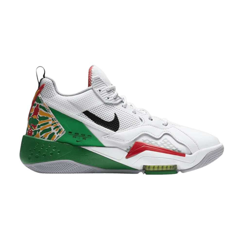 Air Jordan Zoom '92 'White Lucky Green Dark Sulfur'