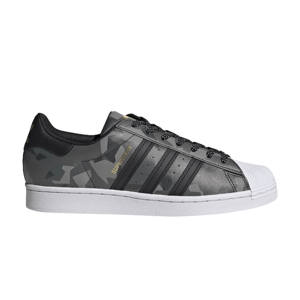 ADIDAS ORIGINALS SUPERSTAR 'BLACK GOLD CAMO'