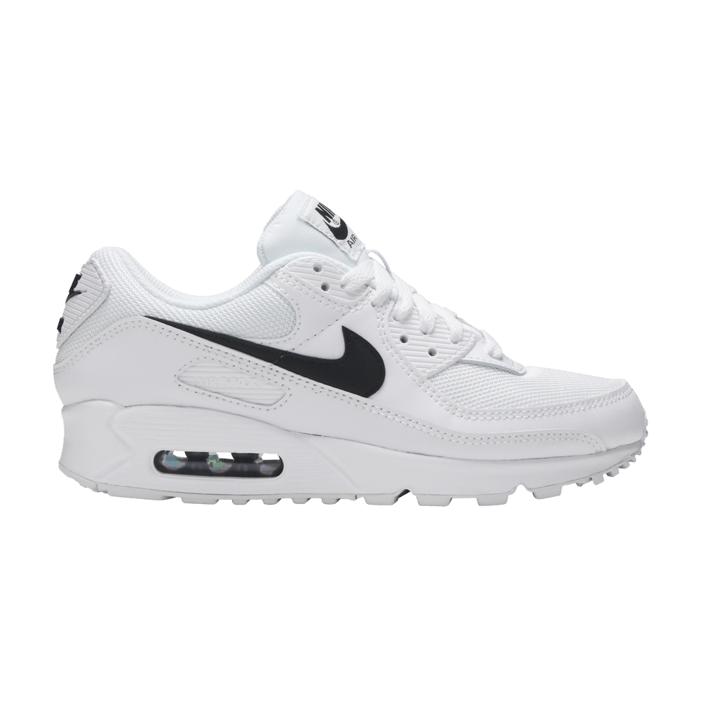 Wmns Air Max 90 'White Black'