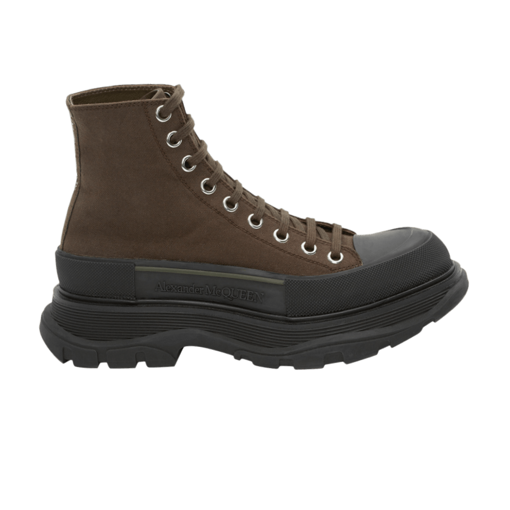 Alexander McQueen Wmns Tread Slick Boots 'Khaki'